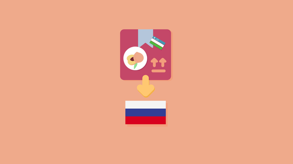 Доля Узбекистана в российском импорте овощей и фруктов - Sputnik Узбекистан