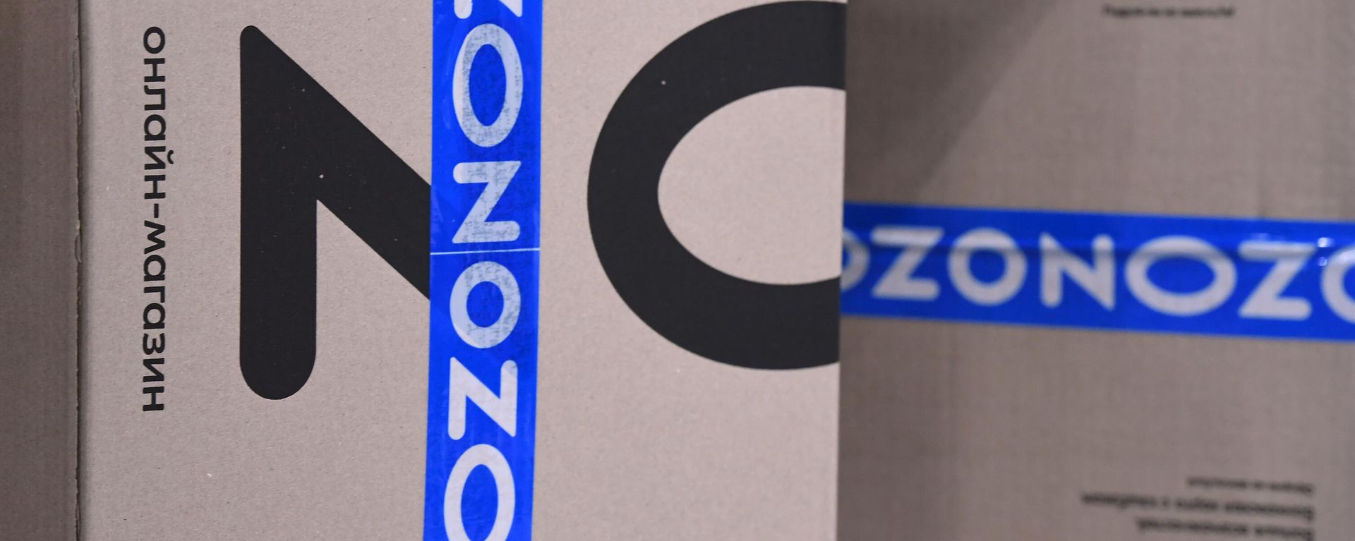 Korobki s tovarami na sklade logisticheskogo sentra Ozon na territorii TOSER Zelenodolsk v Kazani. Korobki s tovarami na sklade logisticheskogo sentra Ozon na territorii TOSER Zelenodolsk v Kazani. - Sputnik O‘zbekiston, 1920, 22.08.2026