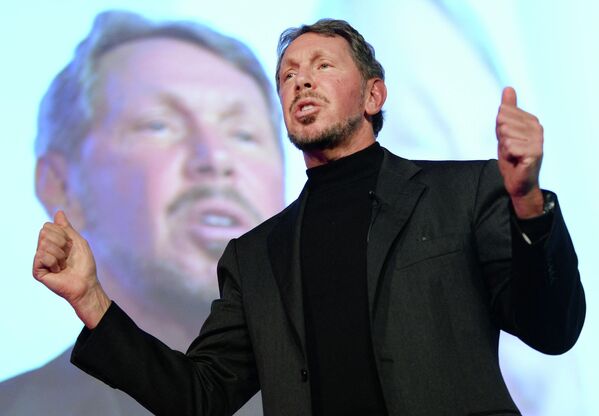 Создатель компании Oracle Ларри Эллисон — на восьмом месте. Его состояние — 106 миллиардов долларов.   - Sputnik Узбекистан