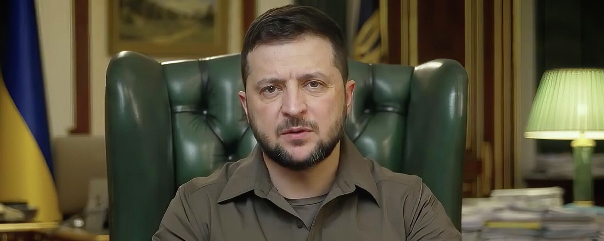 Vladimir Zelenskiy vistupayet v Kiyeve 3-aprelya 2022 goda - Sputnik O‘zbekiston, 1920, 10.12.2025