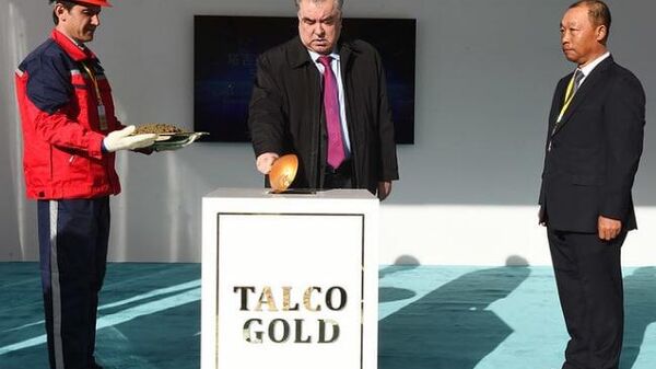 Президент Таджикистана Эмомали Рахмон открыл предприятие по переработке руд ТАЛКО Голд - Sputnik Узбекистан