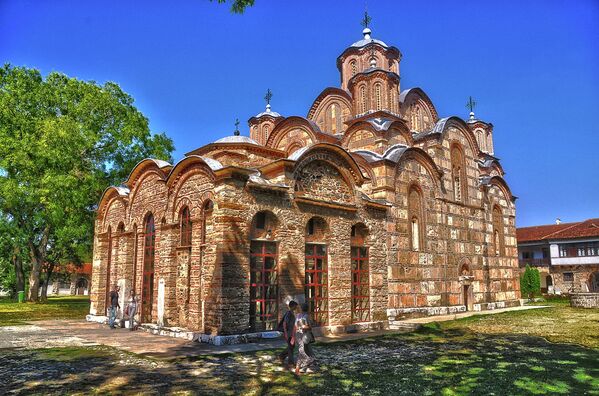 Монастырь Грачаница, Сербия. - Sputnik Узбекистан
