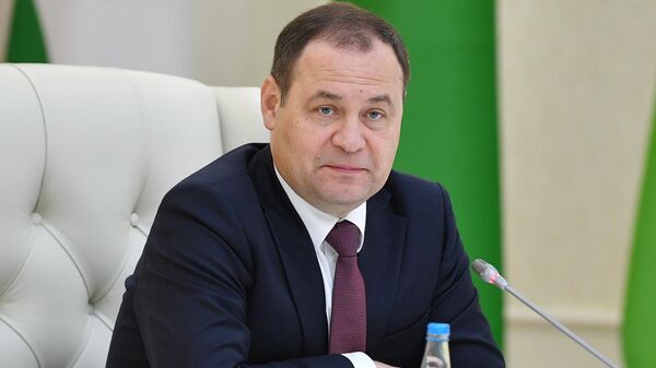 Premyer-ministr Belorussii Roman Golovchenko - Sputnik O‘zbekiston
