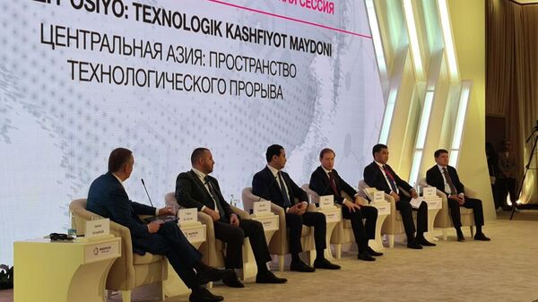 Главная пленарная сессия Центральная Азия: пространство технологического прорыва - Sputnik Ўзбекистон