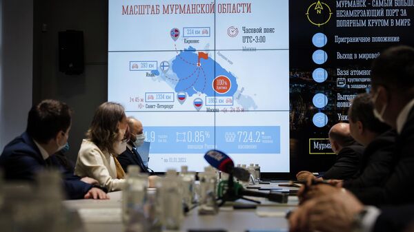 Delegatsiya Uzbekistana vstretilas s rukovodstvom Murmanskoy oblasti - Sputnik Oʻzbekiston