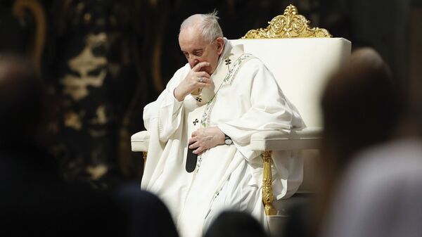 Папа Франциск совершает Святую Мессу для верующих жителей Мьянмы в Ватикане - Sputnik Ўзбекистон