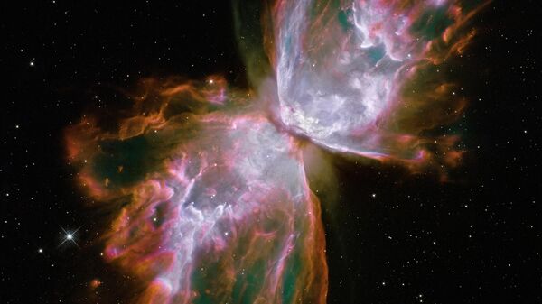 Планетарная туманность NGC 6302 Жук - Sputnik Ўзбекистон