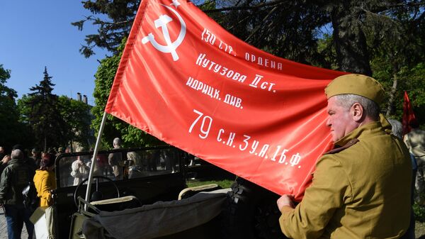 Празднование Дня Победы в Мариуполе - Sputnik Ўзбекистон
