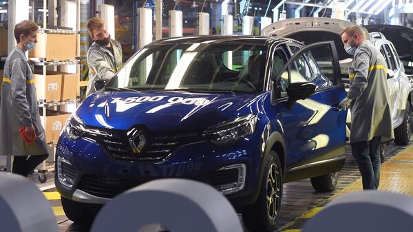 Завод по производству автомобилей Renault - Sputnik Узбекистан