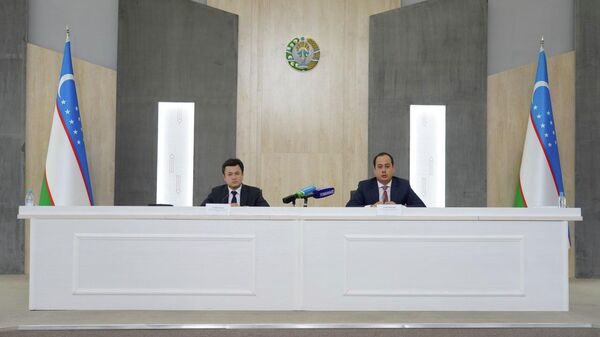 Пресс-конференция в АИМК  - Sputnik Узбекистан