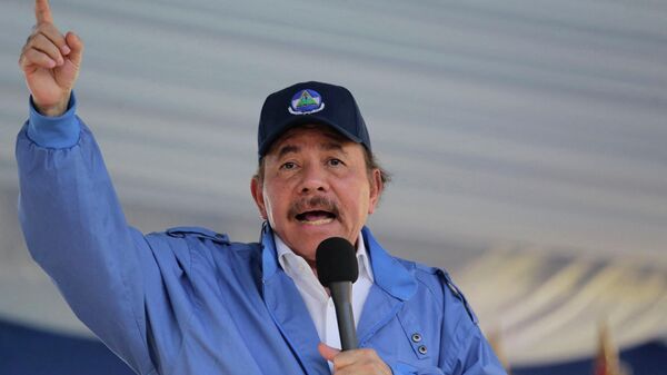 Президент Никарагуа Даниэль Ортега  - Sputnik Ўзбекистон