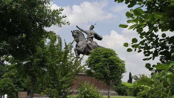 Ташкент. Памятник Амиру Тимуру - Sputnik Ўзбекистон