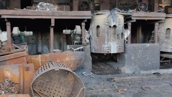 Взрыв печи на металлообрабатывающем заводе в Джалал-Абаде - Sputnik Узбекистан