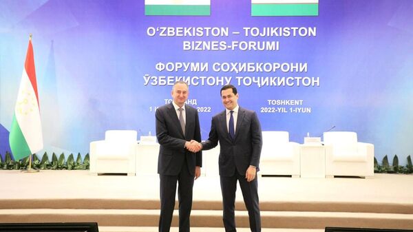 V Tashkente proshel biznes-forum Uzbekistan-Tadjikistan - Sputnik O‘zbekiston