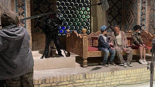 Съемки российско-узбекского фильма Солнце на вкус - Sputnik Узбекистан