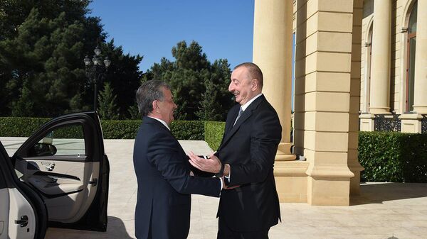 Sostoyalas vstrecha Prezidentov Uzbekistana i Azerbaydjana - Sputnik O‘zbekiston