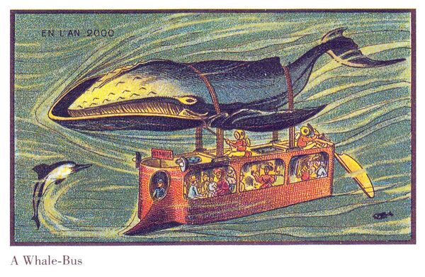 Так художник изобразил &quot;Китовый подводный автобус.&quot; - Sputnik Узбекистан
