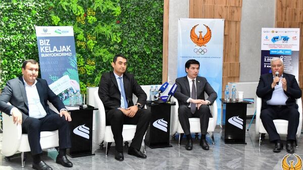 В Агентстве по делам молодёжи состоялась пресс-конференция, посвящённая Международному Олимпийскому дню в Узбекистане. - Sputnik Узбекистан