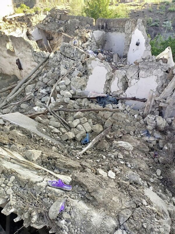 Последствия землетрясения в провинции Пактика в Афганистане - Sputnik Узбекистан