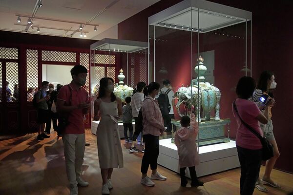 В музее представлены китайские артефакты,  представляющие тысячи лет китайской истории и культуры. - Sputnik Узбекистан