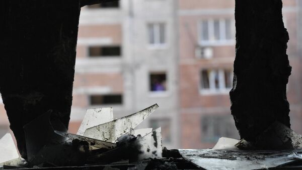 Последствия обстрела ВСУ территории ДНР - Sputnik Узбекистан