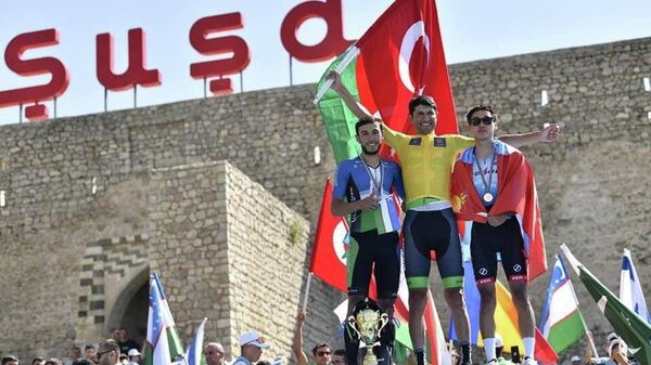 Международный турнир велогонщиков в Азербайджане “Азиз Шуша”  - Sputnik Узбекистан