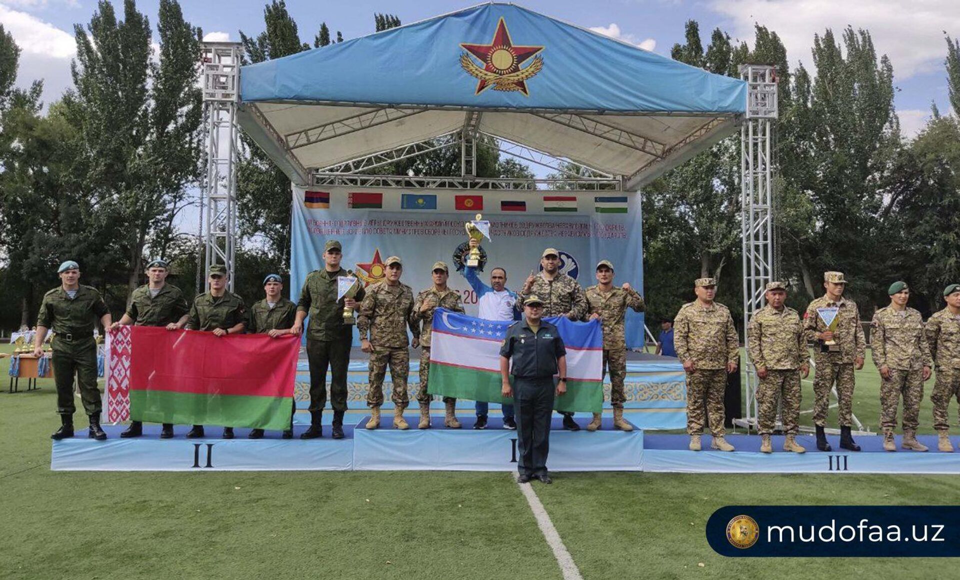 Военнослужащие Узбекистана в lll Международных военно-спортивных играх заняли почётное 2- ое место - Sputnik Узбекистан, 1920, 11.07.2022