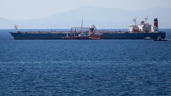 Tanker Lana, zaregistrirovannыy pod rossiyskim flagom i perevozivshiy neft iz Irana, arxivnoye foto - Sputnik Oʻzbekiston