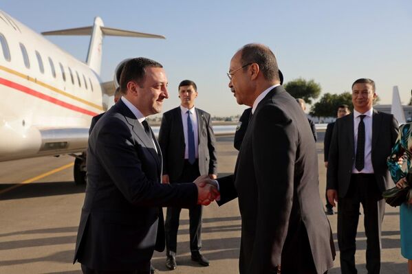 В Ташкент с официальным визитом прибыл премьер-министр Грузии Ираклий Гарибашвили - Sputnik Ўзбекистон