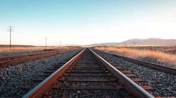 Железная дорога. Иллюстративное фото - Sputnik Узбекистан