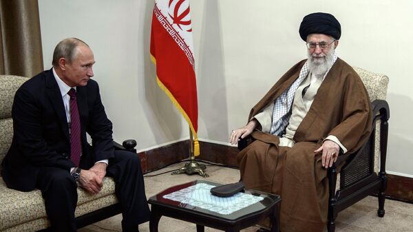 Rabochiy vizit prezidenta RF V. Putina v Iran - Sputnik O‘zbekiston