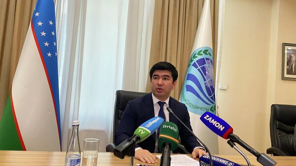 Первый заместитель министра инвестиций и внешней торговли Азиз Воитов - Sputnik Узбекистан