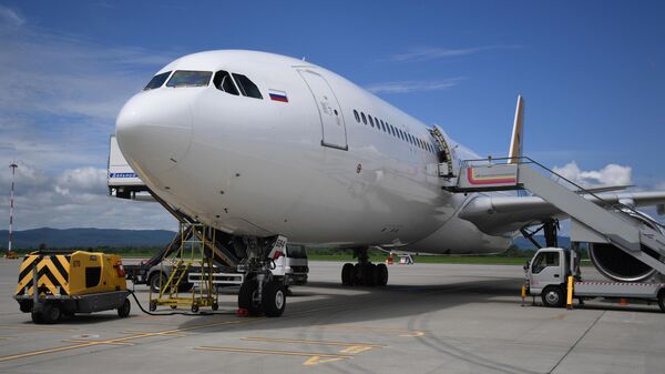 Airbus A330-300 авиакомпании iFly Airlines. Иллюстративное фото - Sputnik Узбекистан