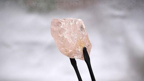 Найден крупнейший за последние 300 лет розовый алмаз - Sputnik Узбекистан