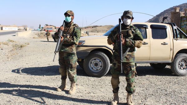 Talibi* 203-go armeyskogo korpusa «Mansuri” v afganskoy provinsii Xost - Sputnik O‘zbekiston