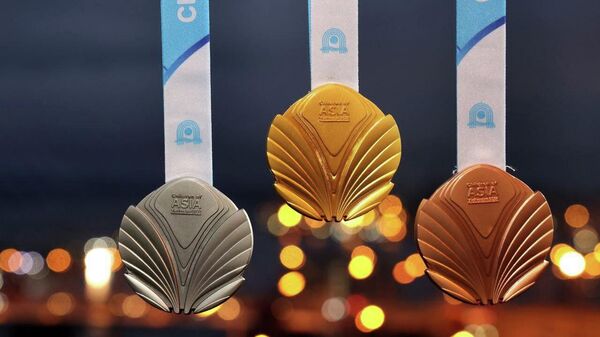 Медали VII Международных спортивных игр Дети Азии - Sputnik Узбекистан