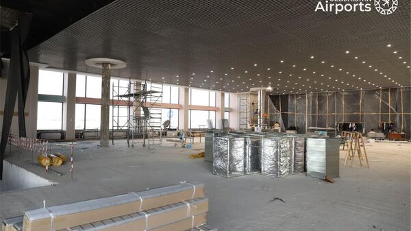 Реконструкция второго терминала международного аэропорта Ташкента - Sputnik Узбекистан