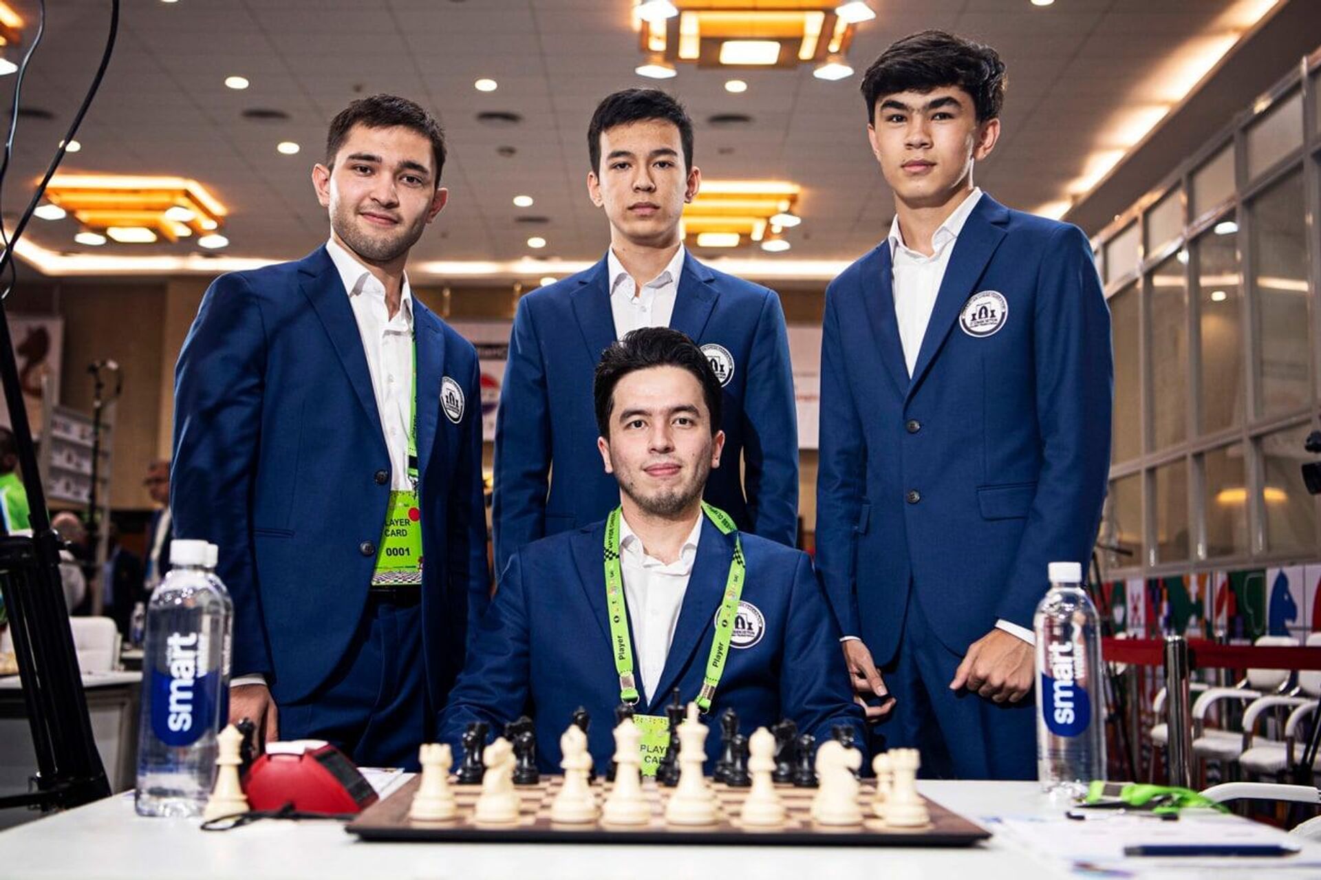 Команда Узбекистана выиграла шахматную Олимпиаду в Индии - Sputnik Ўзбекистон, 1920, 27.12.2022