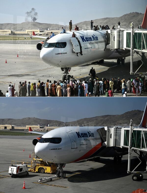 В начале августа 2021 года десятки тысяч афганских мужчин, женщин и детей бросились в аэропорт Кабула в отчаянной попытке спастись от наступающих талибов.Изображения толпы людей, пытавшихся покинуть страну и цеплявшихся за шасси улетающего военного грузового самолета США, показали по всем мировым СМИ.Сейчас здесь относительно спокойно. - Sputnik Узбекистан