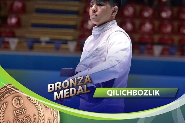 Uzbekistanskie medalisti na Igrax islamskoy solidarnosti, proxodashix v Konye. - Sputnik O‘zbekiston