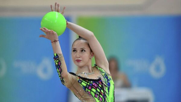 Gimnastka iz Uzbekistana Taxmina Ikromova. - Sputnik O‘zbekiston