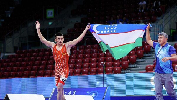 Узбекистанец стал чемпионом мира по вольной борьбе  - Sputnik Ўзбекистон