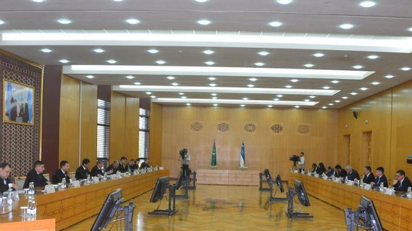 Президент Туркмении и делегация Узбекистана обсудили проведение саммита ШОС в Самарканде - Sputnik Узбекистан