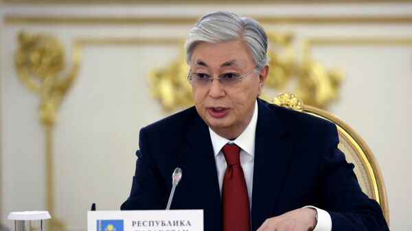 Prezident Kazaxstana Kasыm-Jomart Tokayev, arxivnoye foto - Sputnik Oʻzbekiston