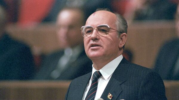 Генеральный секретарь ЦК КПСС М. С. Горбачев - Sputnik Узбекистан