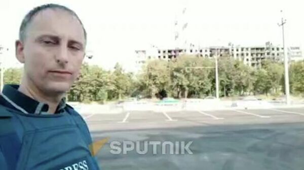 Видео Sputnik. Российские строители восстанавливают Мариуполь - Sputnik Ўзбекистон