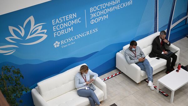 Участники Восточного экономического форума во Владивостоке - Sputnik Узбекистан