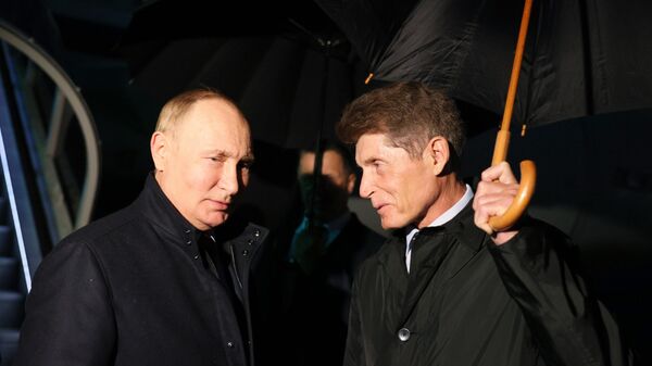 Rabochaya poyezdka prezidenta RF V. Putina v Dalnevostochniy federalniy okrug  - Sputnik O‘zbekiston