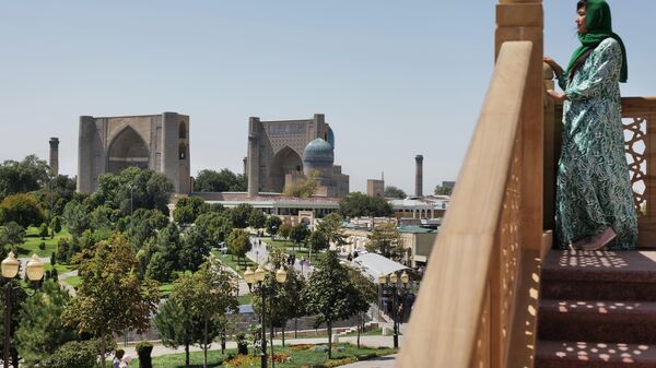 Самарканд накануне саммита ШОС: впечатления туристов - Sputnik Узбекистан