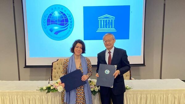 SHOS i YUNESKO podpisali Memorandum - Sputnik Oʻzbekiston